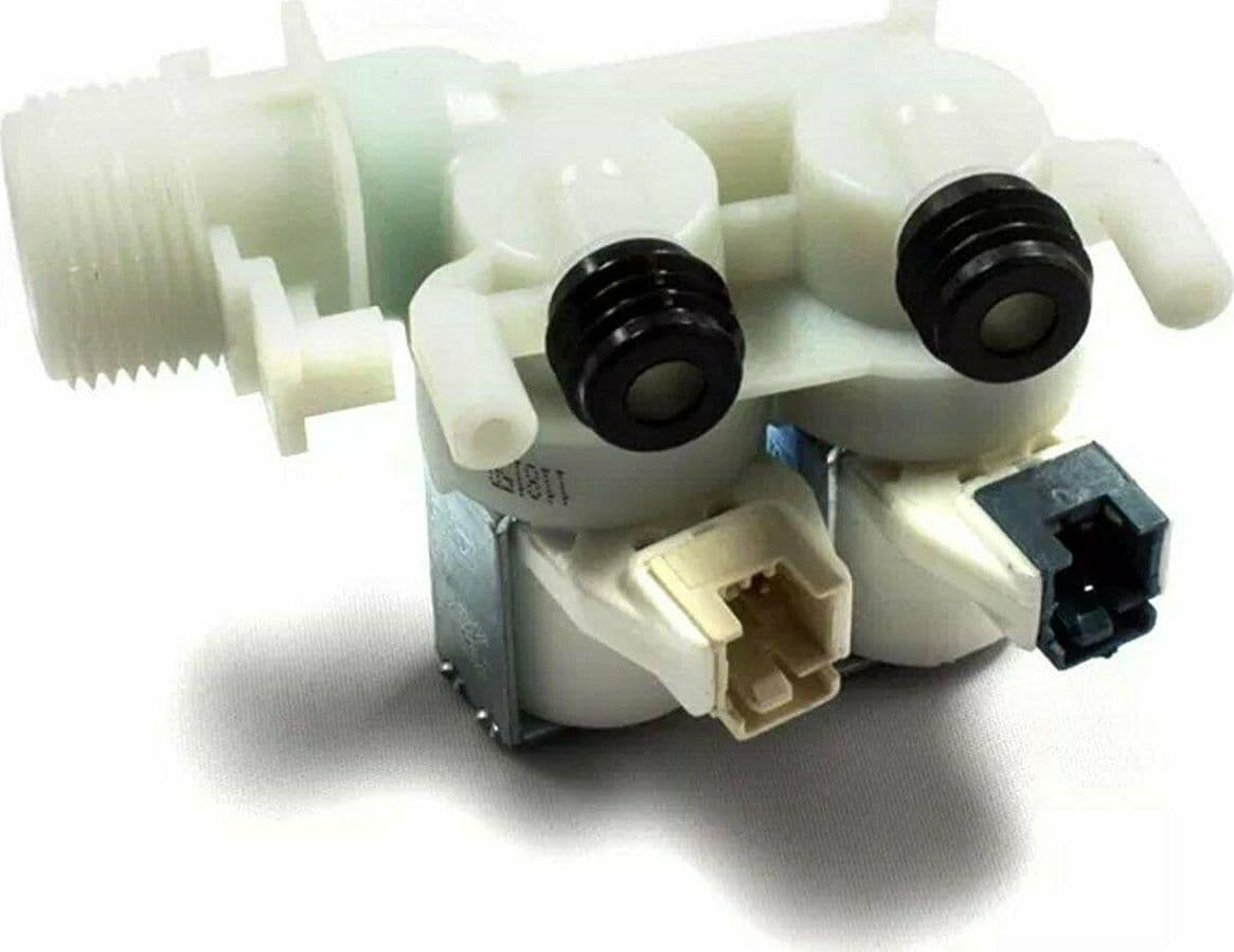 ELETTROVALVOLA LAVATRICE ARISTON INDESIT CARICO ACQUA 2 VIE 180° C00110333 EL 9 in prodotto EuroStore07 - Alatri, commercioVirtuoso.it