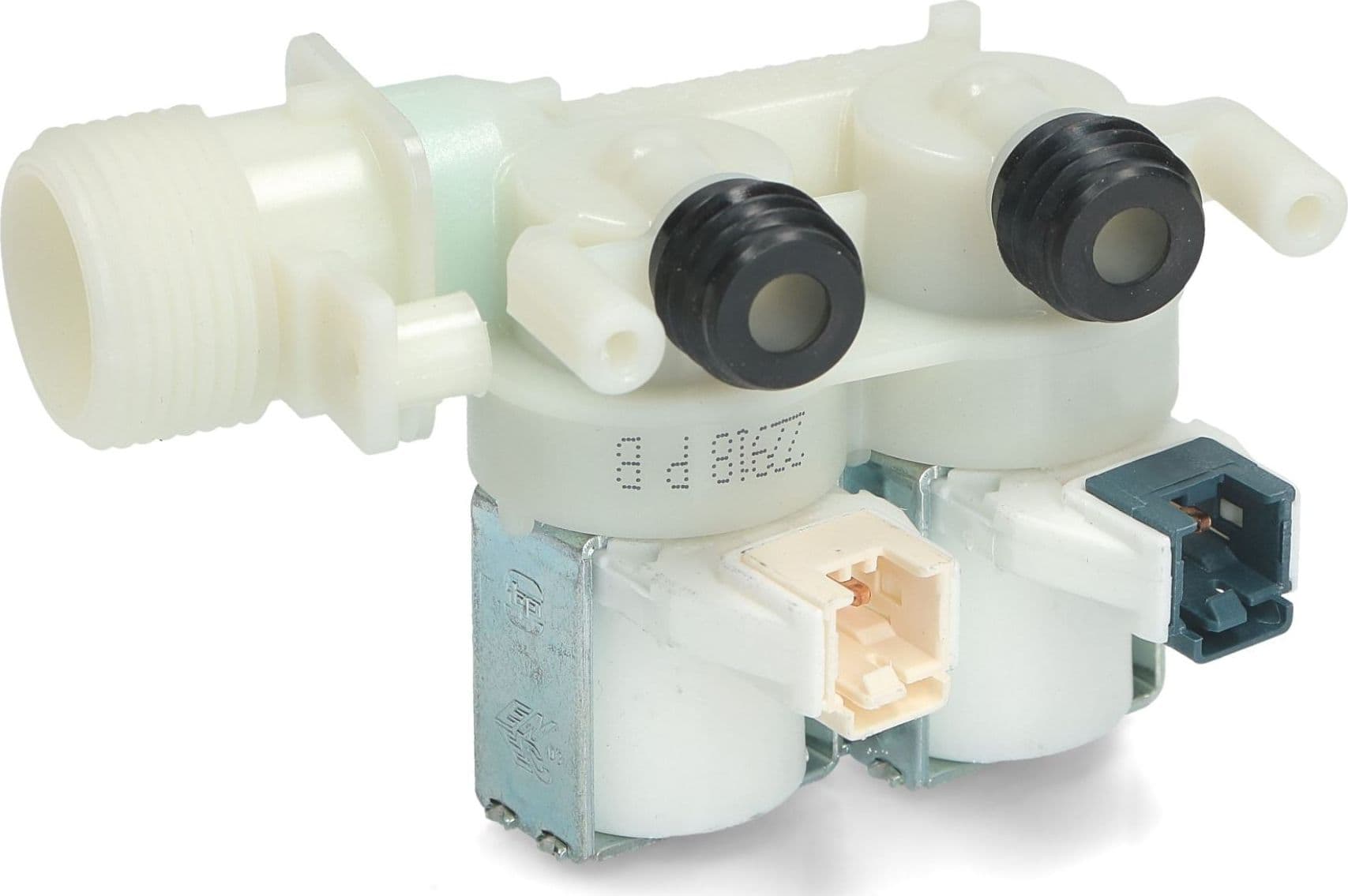 ELETTROVALVOLA LAVATRICE ARISTON INDESIT CARICO ACQUA 2 VIE 180° C00110333 EL 9 in prodotto EuroStore07 - Alatri, commercioVirtuoso.it