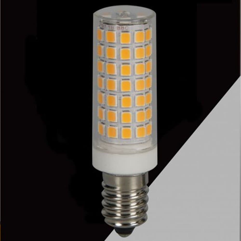 LAMPADINA LED E14 6W 700LM TUBOLARE LUCE FREDDA CALDA NATURALE SPARAC-E14-6W-CE1