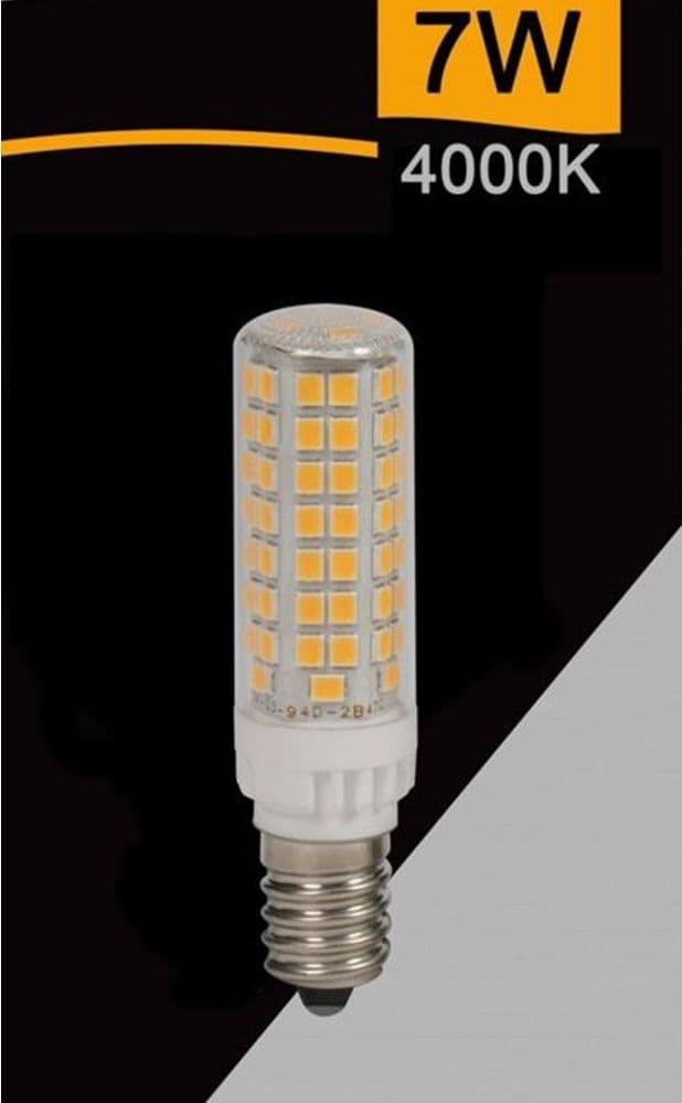 LAMPADINA LED E14 7W 820LM TUBOLARE LUCE NATURALE FREDDA CALDA SPARAC-E14-7W-CE2 in Lampadine a LED Trade Shop italia - Napoli, commercioVirtuoso.it