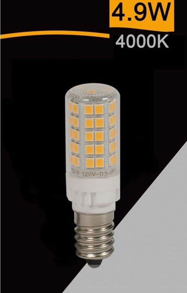 LAMPADINA LED E14 4.9W 600LM TUBOLARE LUCE 3000K 6500K 4000K SPARAC-E14-4.9W-CE2 in Lampadine a LED Trade Shop italia - Napoli, commercioVirtuoso.it
