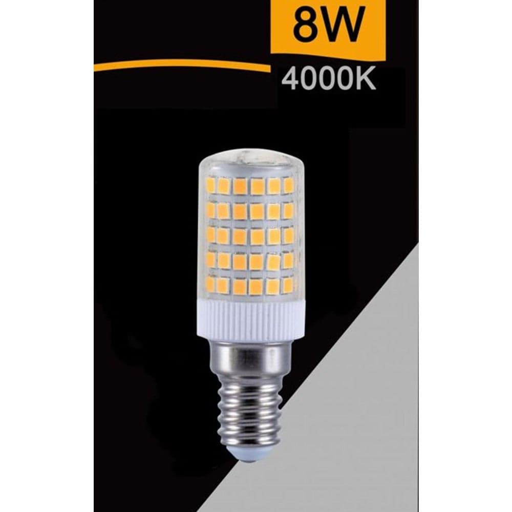 LAMPADINA LED E14 8W 880LM TUBOLARE LUCE FREDDA CALDA NATURALE SPARAC-E14-8W-CE1 in Lampadine a LED Trade Shop italia - Napoli, commercioVirtuoso.it