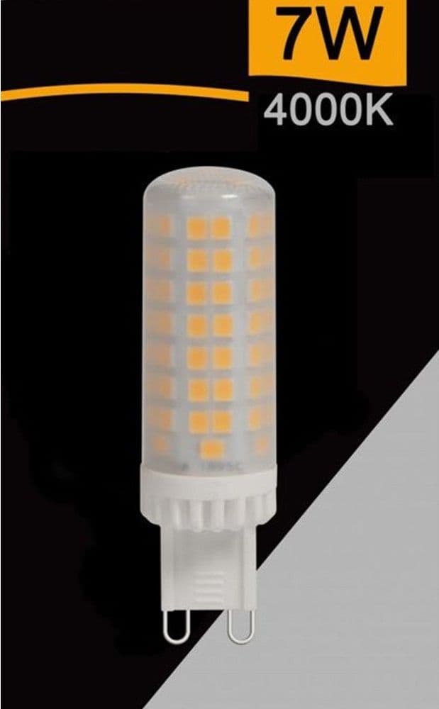 LAMPADINA TUBOLARE LED G9 7 WATT 770LM LUCE 4000K 3000K 6500K SPARAC-G9-7W-CE2-N in Lampadine a LED Trade Shop italia - Napoli, commercioVirtuoso.it