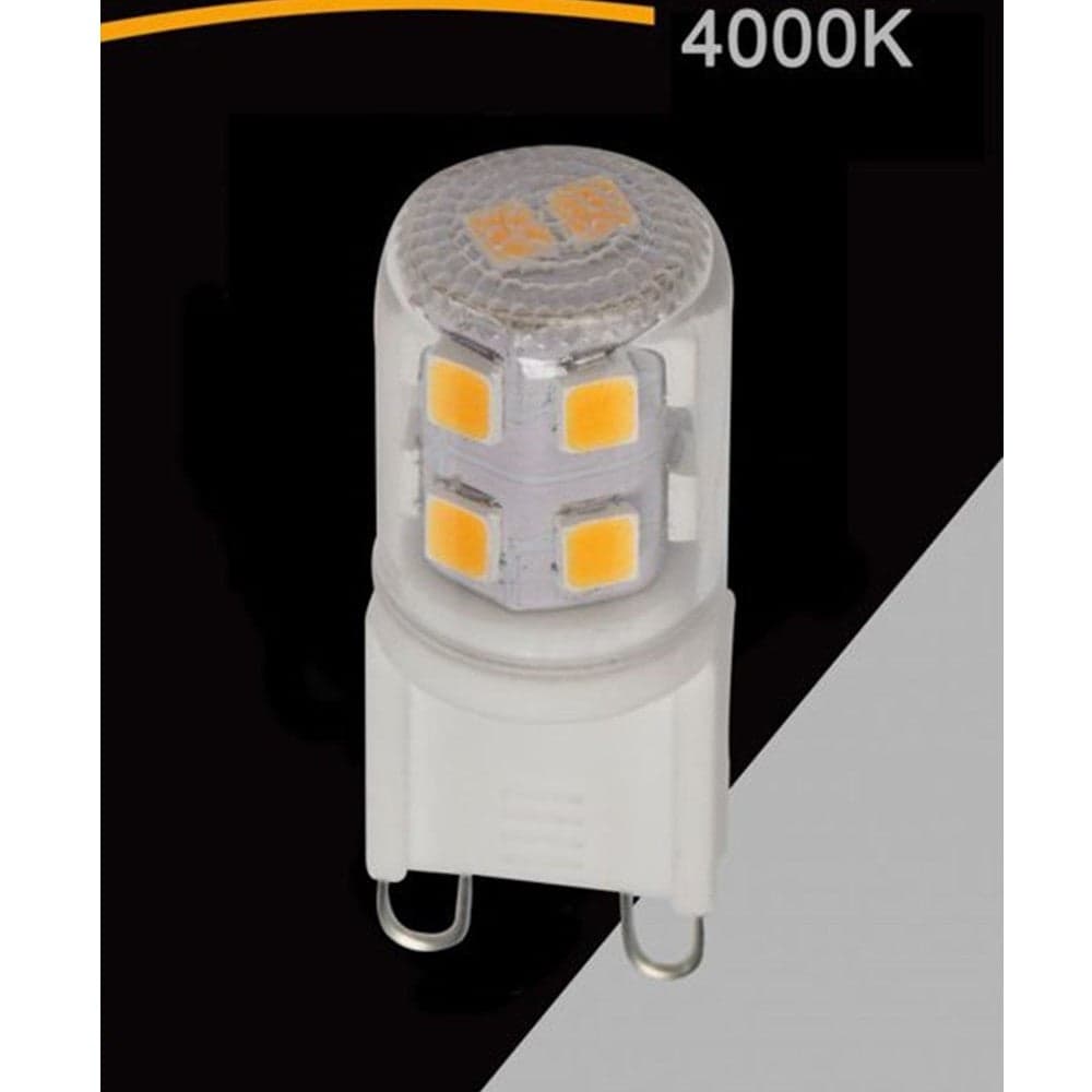 LAMPADINA TUBOLARE LED G9 2.5 W 280 LM LUCE 3000K 4000K 6500K SPARAC-G9-2.5W-CE1 in Lampadine a LED Trade Shop italia - Napoli, commercioVirtuoso.it