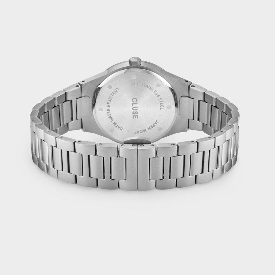 Cluse - Orologio Vigoureux Steel White, Silver Colour in Orologi da polso Alba Gioielli - Casoria, commercioVirtuoso.it