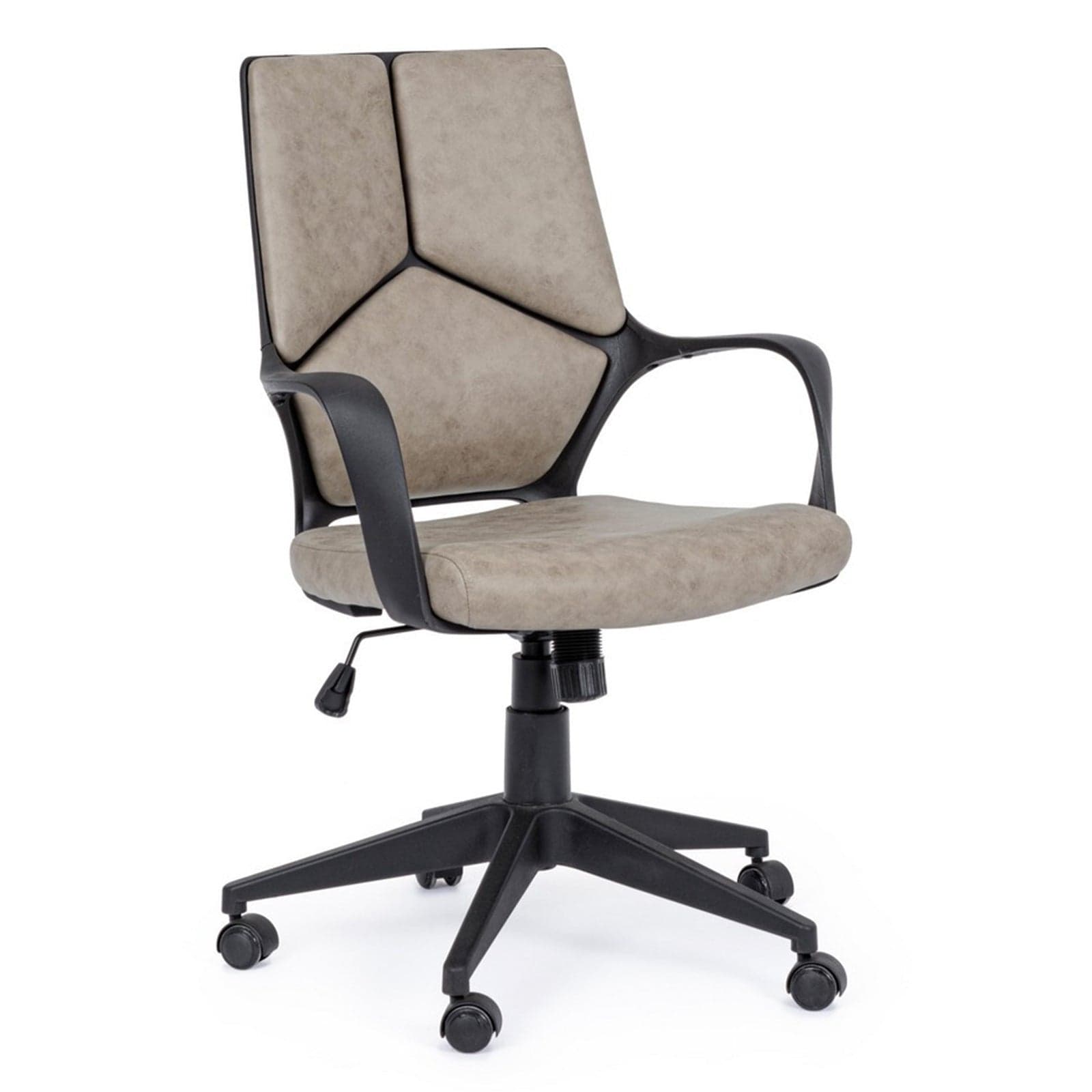Sedia da ufficio ergonomica "Damon" presidenziale con braccioli - 18