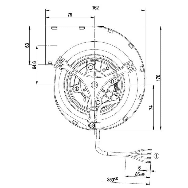 Ventilatore centrifugo D2E120 AA01-04 per stufa a pellet 14706011 in Stufe elettriche Colella Ricambi - Casoria, commercioVirtuoso.it