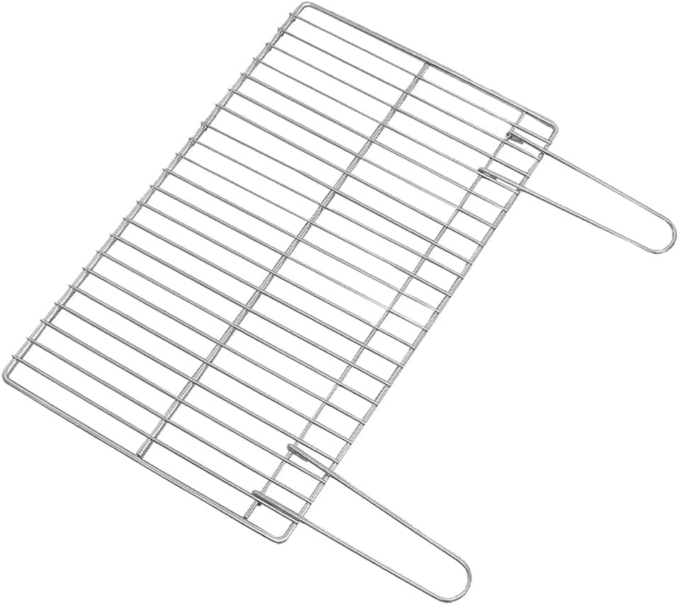 GRIGLIA PER BARBECUE PORTAILI / CEMENTO MANICI RICHIUDIBILI CM 67 X 40 in prodotto EuroStore07 - Alatri, commercioVirtuoso.it