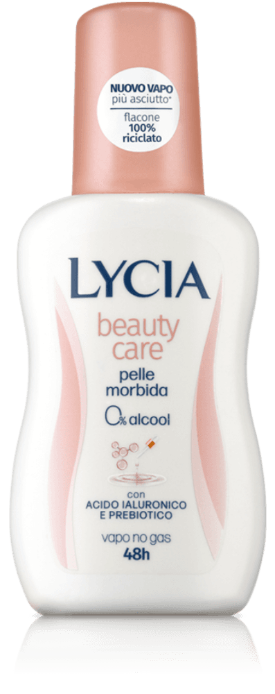 Lycia Beauty Care vapo no gas deodorante 48h per pelli delicate post depilazione 75ml