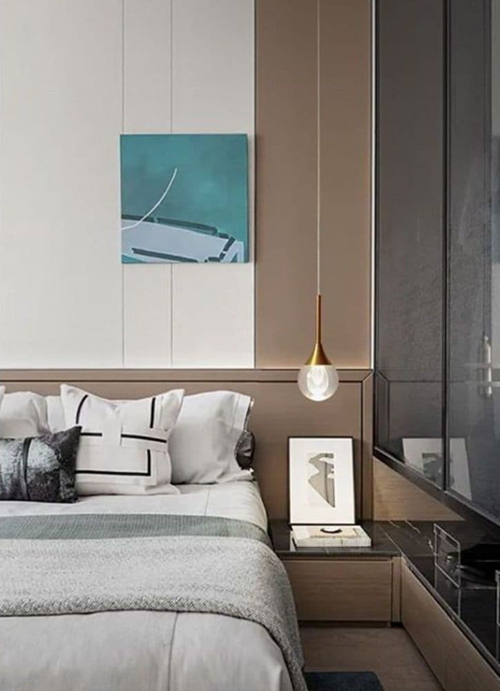 LAMPADARIO MODERNO LED 5W GLOBO LAMPADA DORATA PENDENTE LUCE 3000K 4000K 6500K LP-41 in Lampade a sospensione Trade Shop italia - Napoli, commercioVirtuoso.it