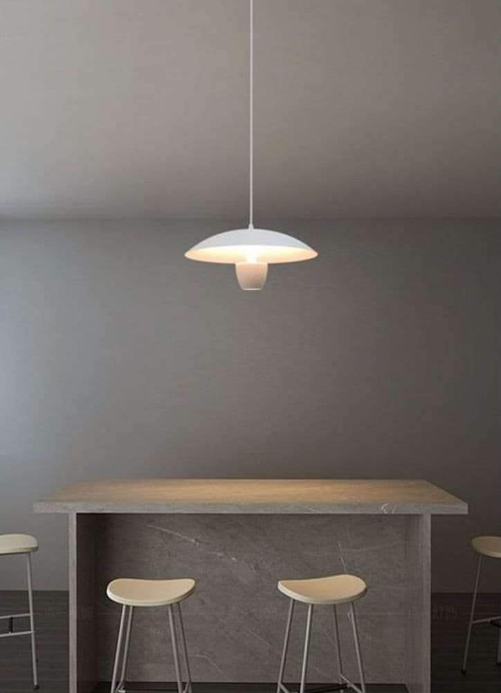 LAMPADARIO LED A SOSPENSIONE MODERNO 11W 880LM BIANCO NERO LUCE CALDA IP20 LP-64 in Lampade a sospensione Trade Shop italia - Napoli, commercioVirtuoso.it