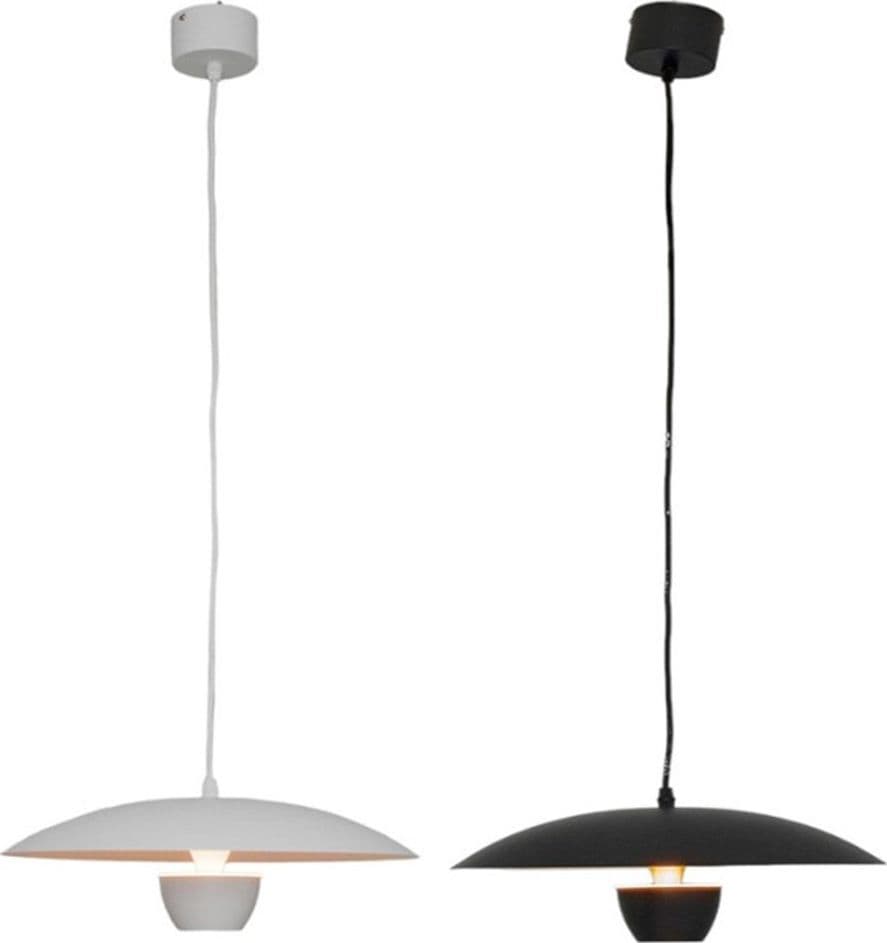 LAMPADARIO LED A SOSPENSIONE MODERNO 11W 880LM BIANCO NERO LUCE CALDA IP20 LP-64 in Lampade a sospensione Trade Shop italia - Napoli, commercioVirtuoso.it