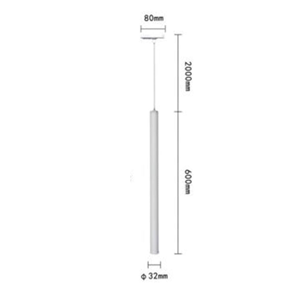 LAMPADA LED A SOSPENSIONE 3W CILINDRO PER BINARIO TRACK MONOFASE PROIETTORE LP-79 in Lampade a sospensione Trade Shop italia - Napoli, commercioVirtuoso.it