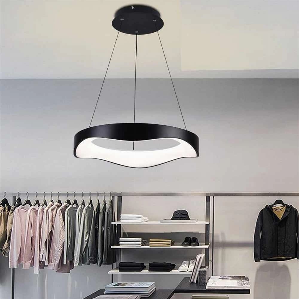 LAMPADARIO A SOSPENSIONE LED ONDA 38W ULTRA MODERNA 3 COLORAZIONI DI LUCE A67-3C in Lampade a sospensione Trade Shop italia - Napoli, commercioVirtuoso.it