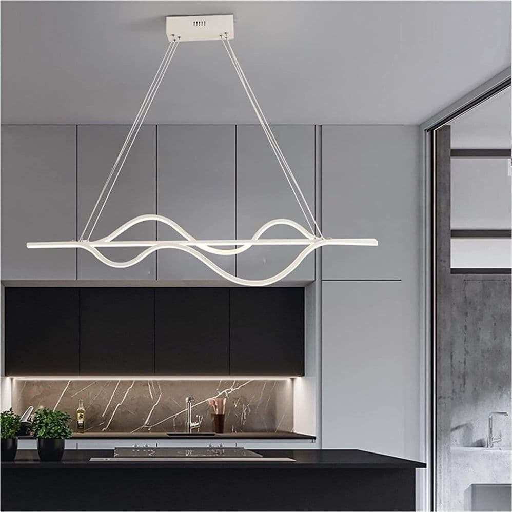 LAMPADARIO LED A SOSPENSIONE 39 WATT MODERNO ONDE LUCE 6500K 4000K 3000K B64-B in Lampade a sospensione Trade Shop italia - Napoli, commercioVirtuoso.it