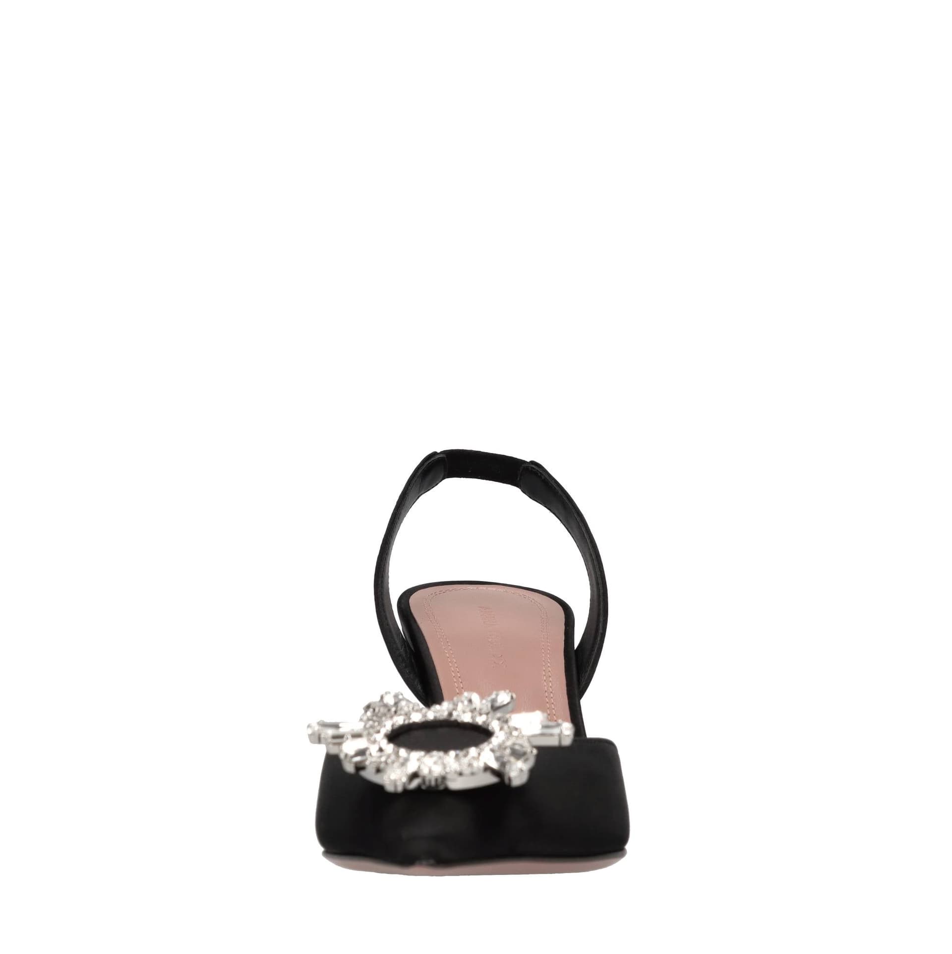 Amina Muaddi Scarpe con Tacco Nero da donna in Scarpe col tacco Drestige - Casamassima, commercioVirtuoso.it