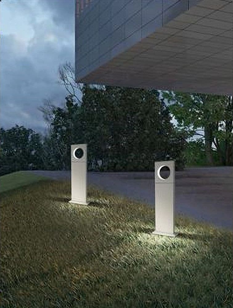LAMPADA PALO DA GIARDINO LED CERCHIO 50CM 12W BIANCO LUCE 4000K 6500K 3000K ES60 in Luci per sentieri Trade Shop italia - Napoli, commercioVirtuoso.it