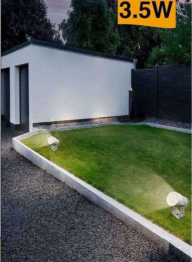 FARETTO LED COB ESTERNO 3,5 W STAFFA ORIENTABILE VARIE TONALITA' LUCE ES38B IP65 in Proiettori Trade Shop italia - Napoli, commercioVirtuoso.it