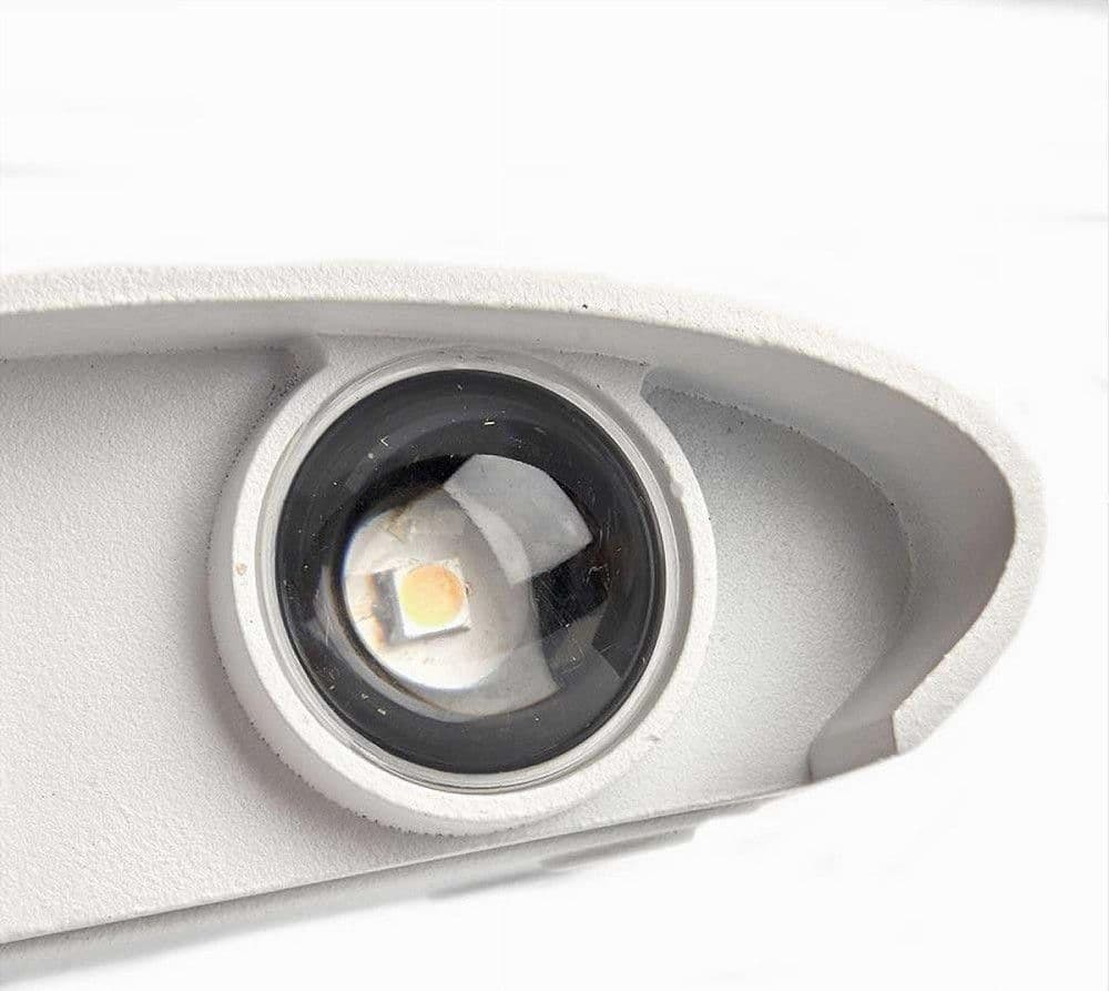 APPLIQUE 16W UP&DOWN LAMPADA MURO BIANCO ESTERNO IP65 LUCE 3000K 6500K 4000K ES68 in Lampade da parete Trade Shop italia - Napoli, commercioVirtuoso.it