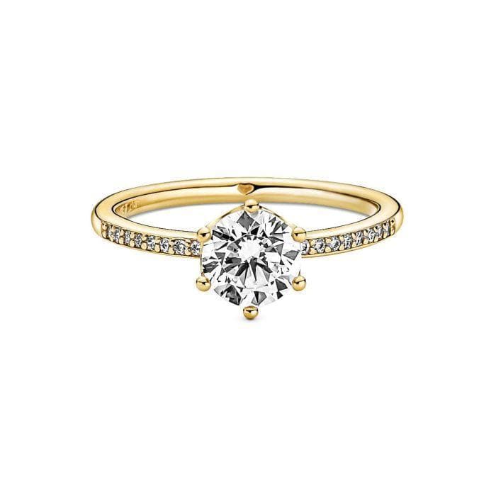 Pandora Anello solitario con corona scintillante in Anelli Alba Gioielli - Casoria, commercioVirtuoso.it