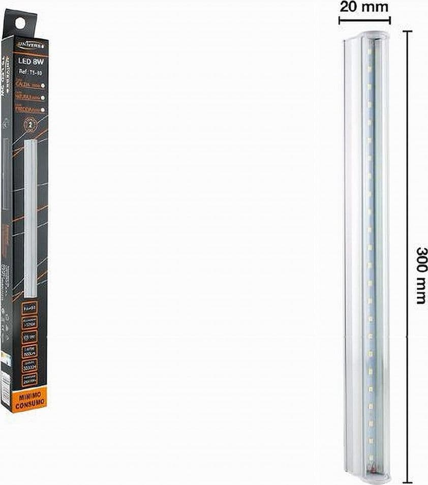 PLAFONIERA NEON SOTTOPENSILE LED TRASPARENTE TUBO 30 CM 5 WATT REGLETTE T5-30T in Plafoniere Trade Shop italia - Napoli, commercioVirtuoso.it