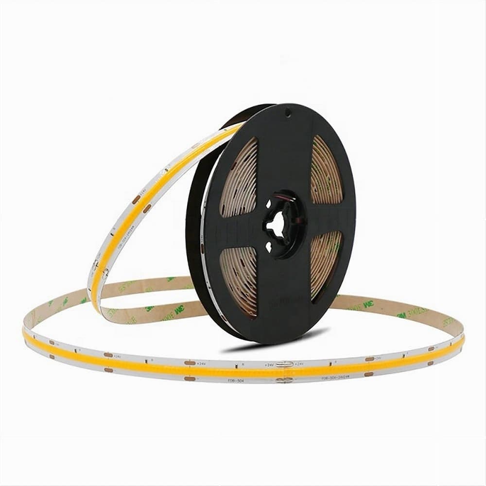 STRISCIA LED COB STRIP BOBINA 50MT 24VOLT LED SMD LUCE 4000K 6500K 3000K COB-50M in Nastri LED Trade Shop italia - Napoli, commercioVirtuoso.it