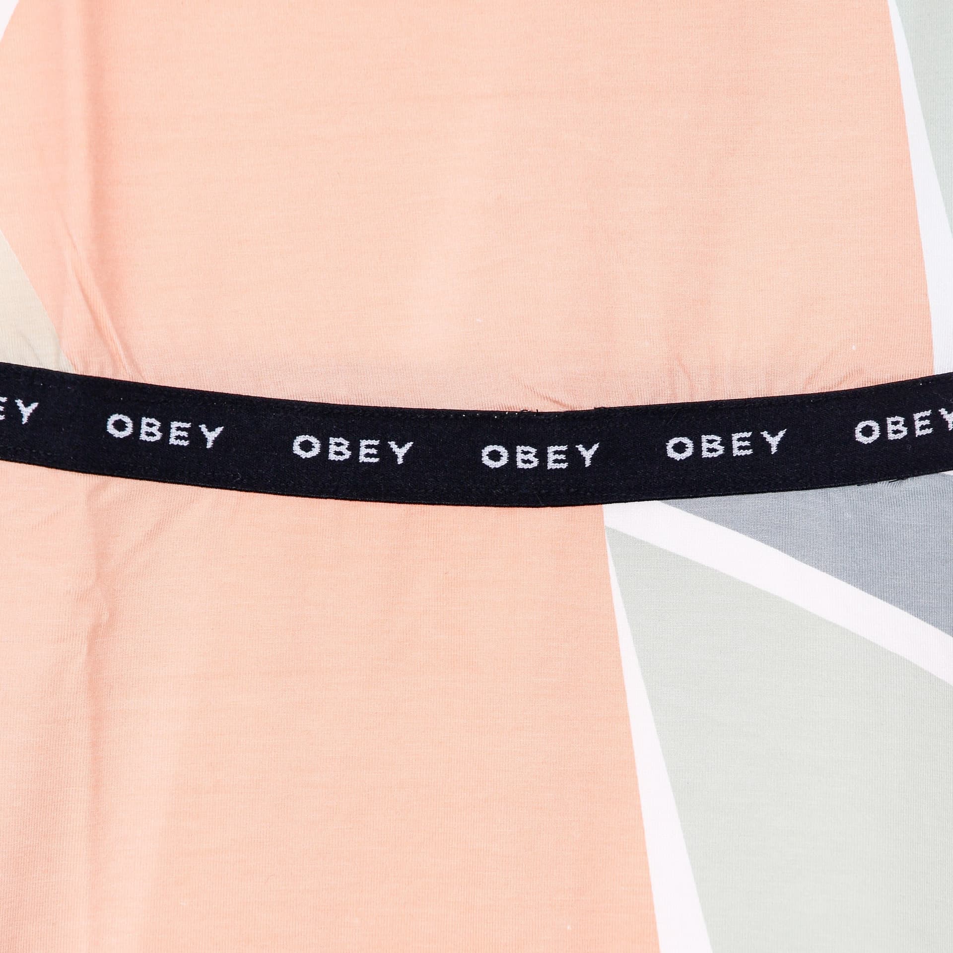 OBEY Vestito Donna Glen Aspen Dress Peach Multi da donna in Kit di travestimento Drestige - Casamassima, commercioVirtuoso.it