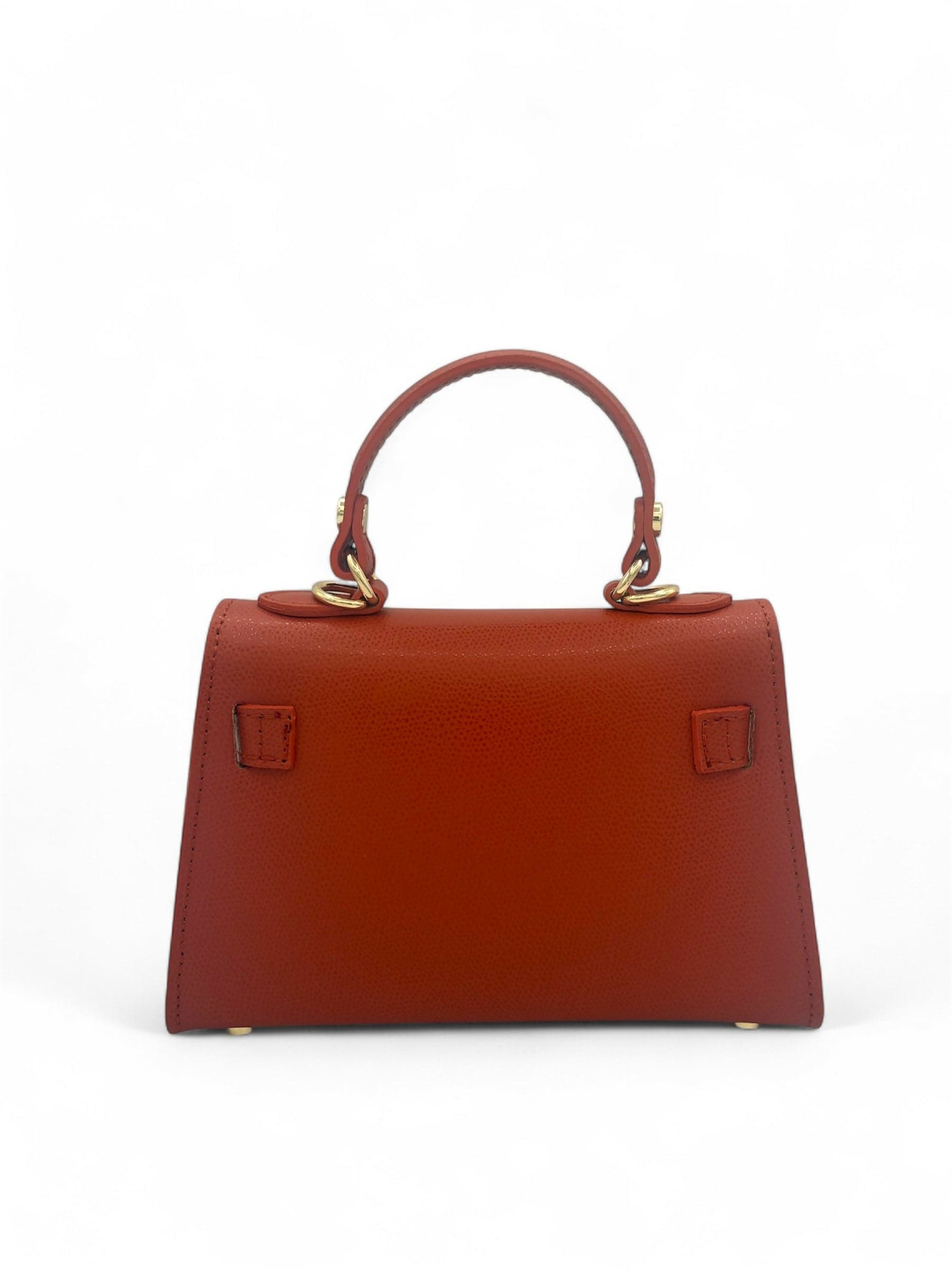 DOPPIASE Borsetta in Vera Pelle Saffiano Made in Italy fatta a mano 21x14x8cm in Borse a mano Nanabags - Sesto Fiorentino, commercioVirtuoso.it