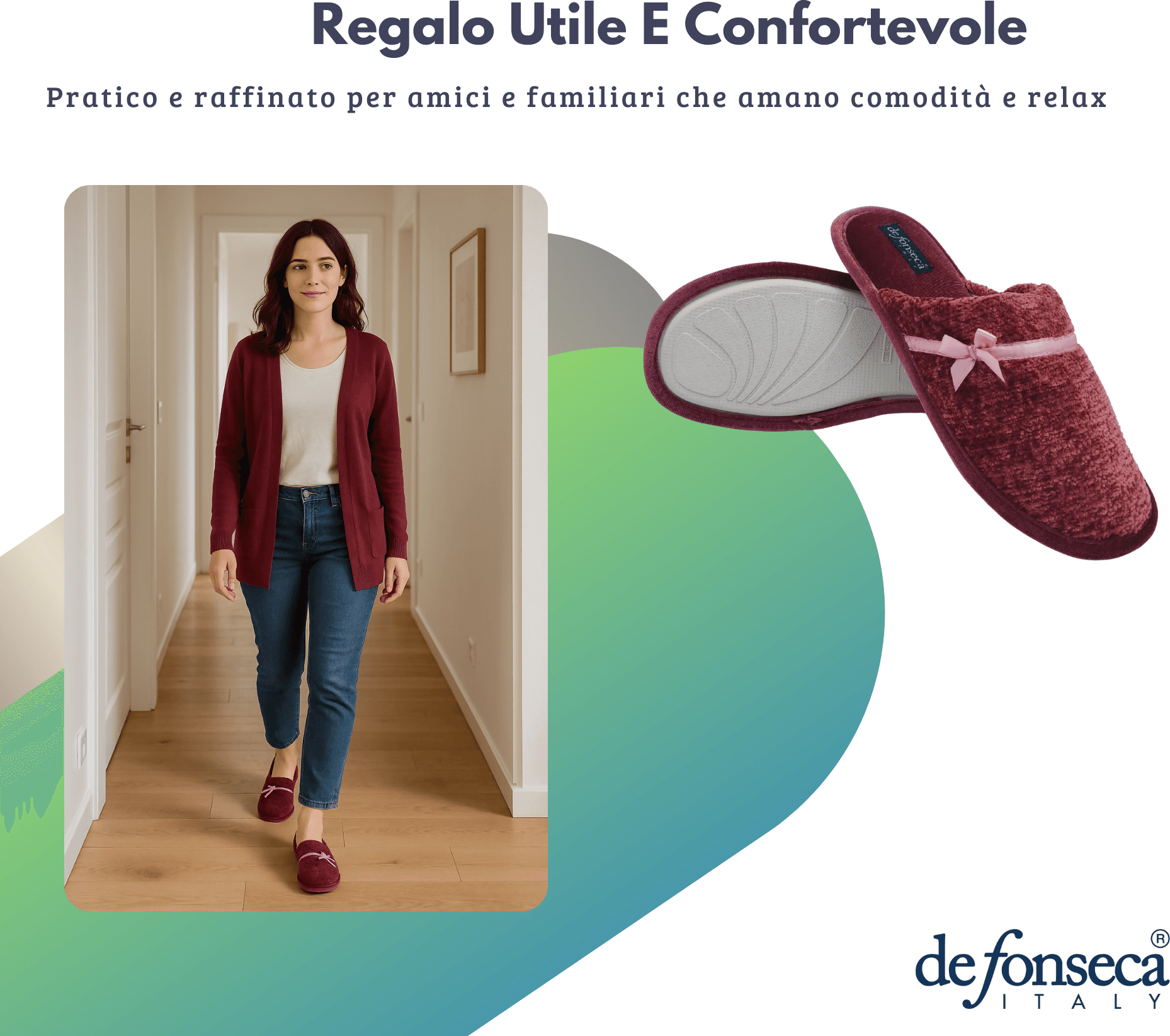de fonseca Calde Ciabatte Uomo Donna, Pantofole Invernali Chiuse da Casa, Lavabili e per Ospiti in Ciabatte moda Primo Calzature - Venezia, commercioVirtuoso.it