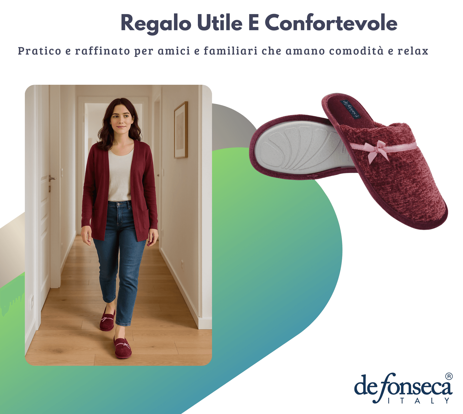 de fonseca Calde Ciabatte Uomo Donna, Pantofole Invernali Chiuse da Casa, Lavabili e per Ospiti in Ciabatte moda Primo Calzature - Venezia, commercioVirtuoso.it