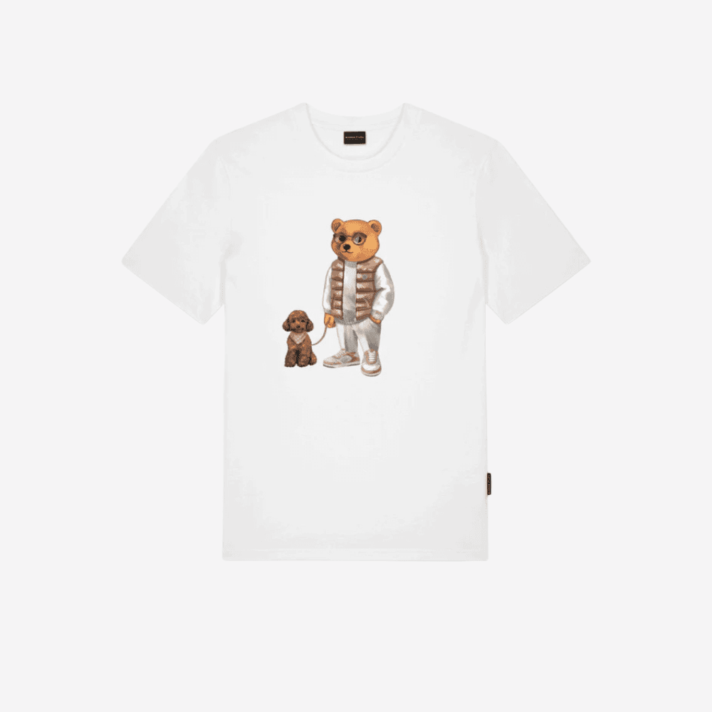 T-shirt Baron Filou CL white in T-shirt Glad Store - Genova, commercioVirtuoso.it