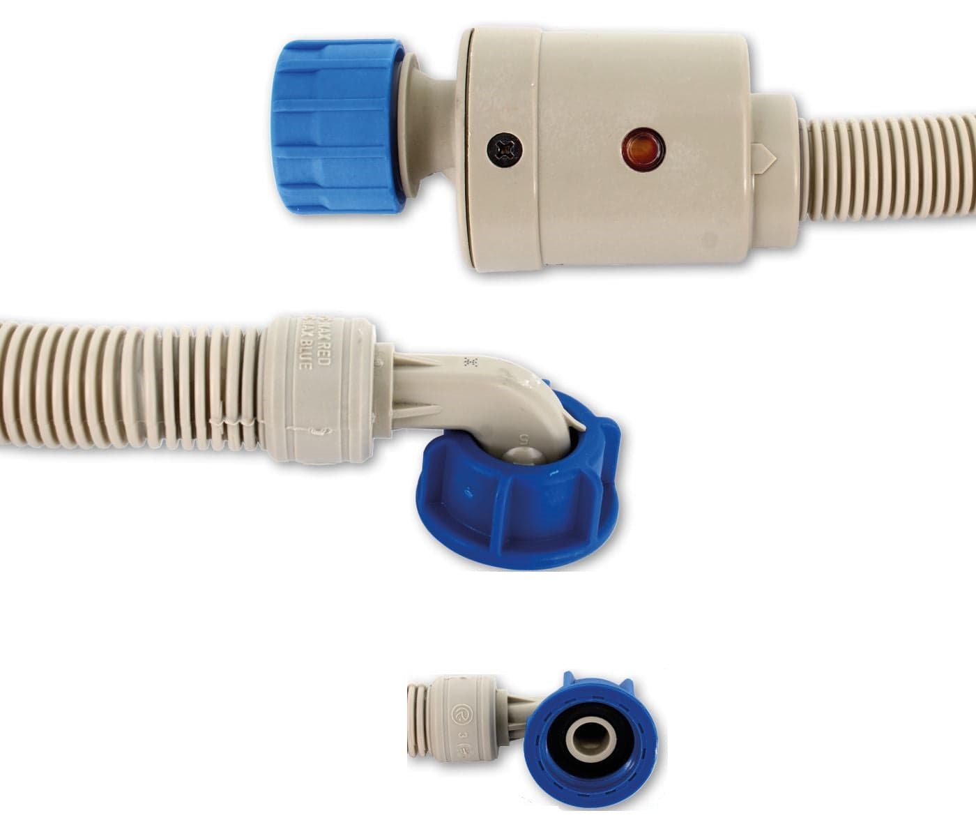 TUBO CARICO LAVATRICE LAVASTOVIGLIE CM 350 CON ACQUASTOP NO ALLAGAMENTO LV 609 in prodotto EuroStore07 - Alatri, commercioVirtuoso.it