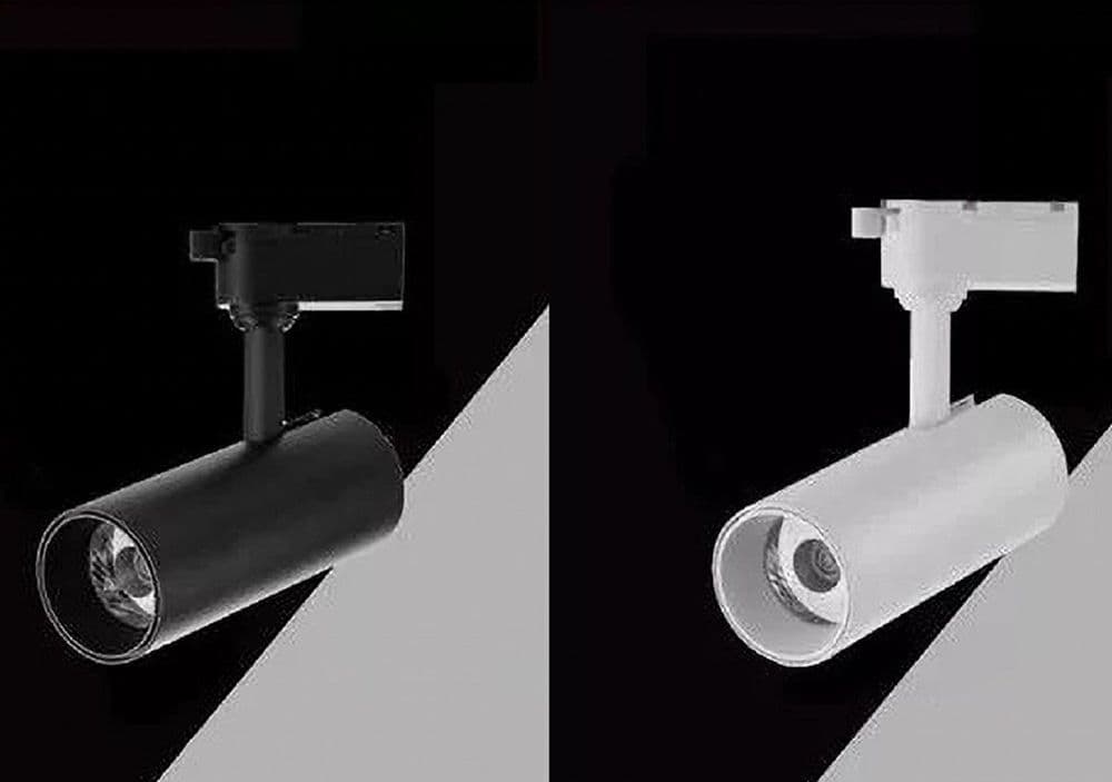 LAMPADA FARETTO LED PER BINARIO MONOFASE 30W LUCE CCT IP20 BIANCO NERO SL-30W-3C in Lampadine alogene Trade Shop italia - Napoli, commercioVirtuoso.it