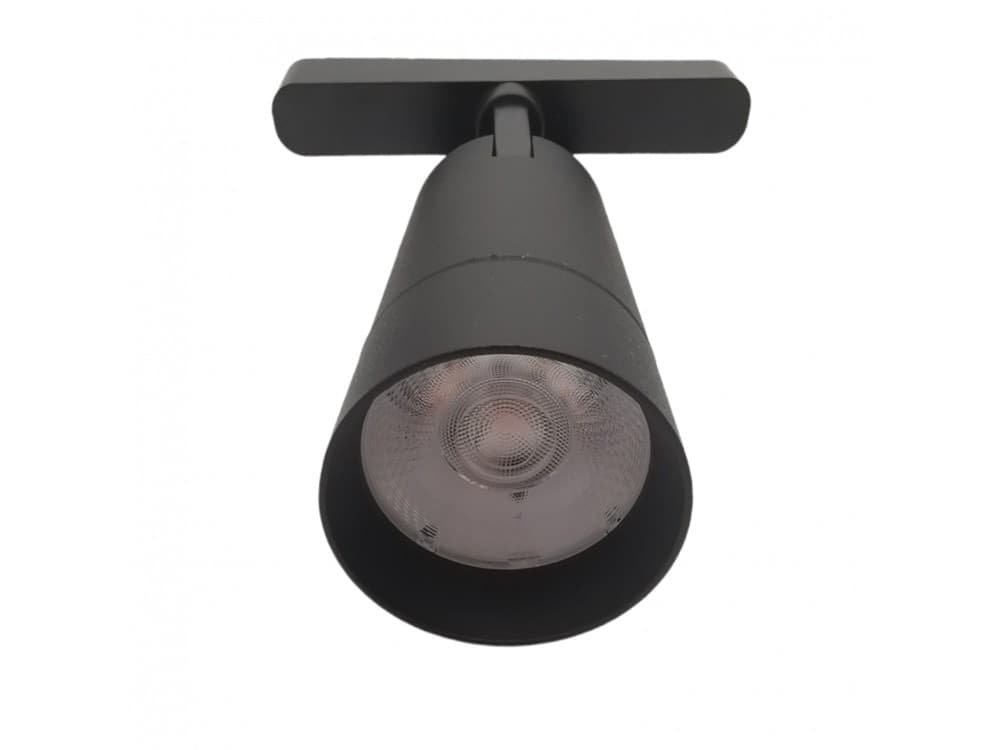 FARETTO LED 14W NERO MAGNETICO PER BINARIO MONOFASE 48V LUCE 3000K 4000K COB-14W in Faretti da soffitto Trade Shop italia - Napoli, commercioVirtuoso.it