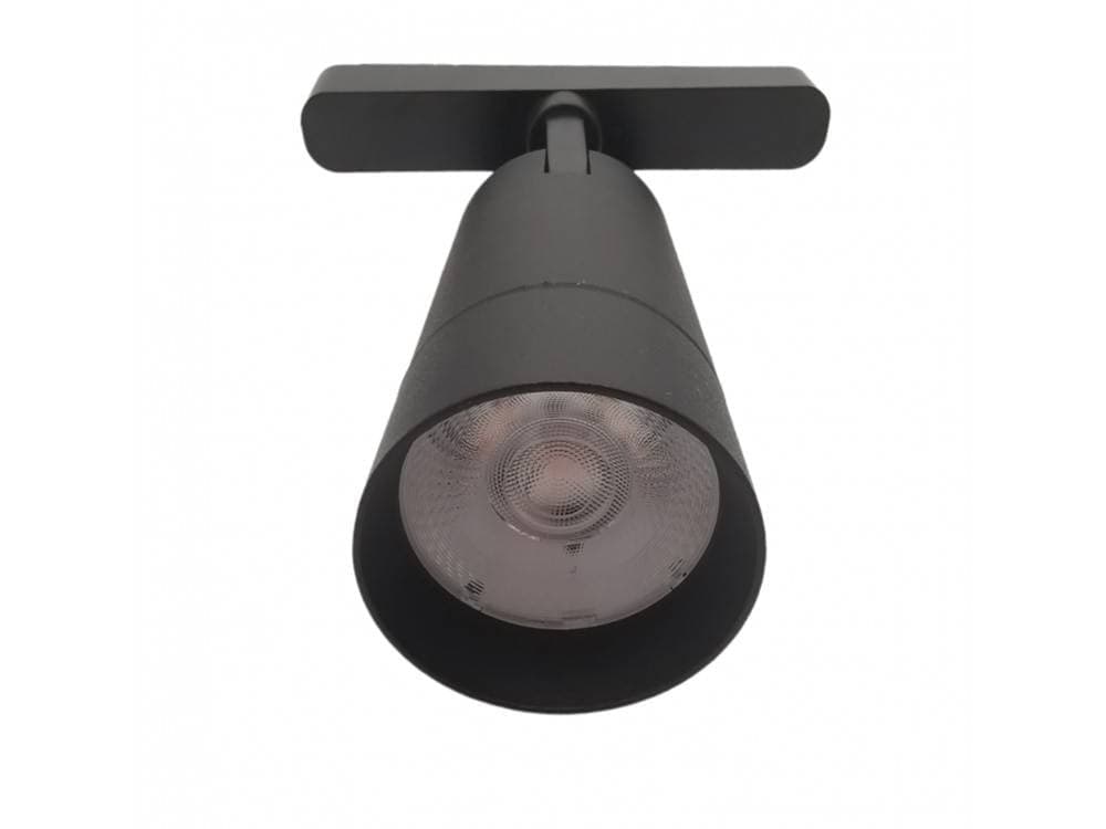 FARETTO LED 24W NERO MAGNETICO PER BINARIO MONOFASE 48V LUCE 4000K 3000K COB-24W in Faretti da soffitto Trade Shop italia - Napoli, commercioVirtuoso.it
