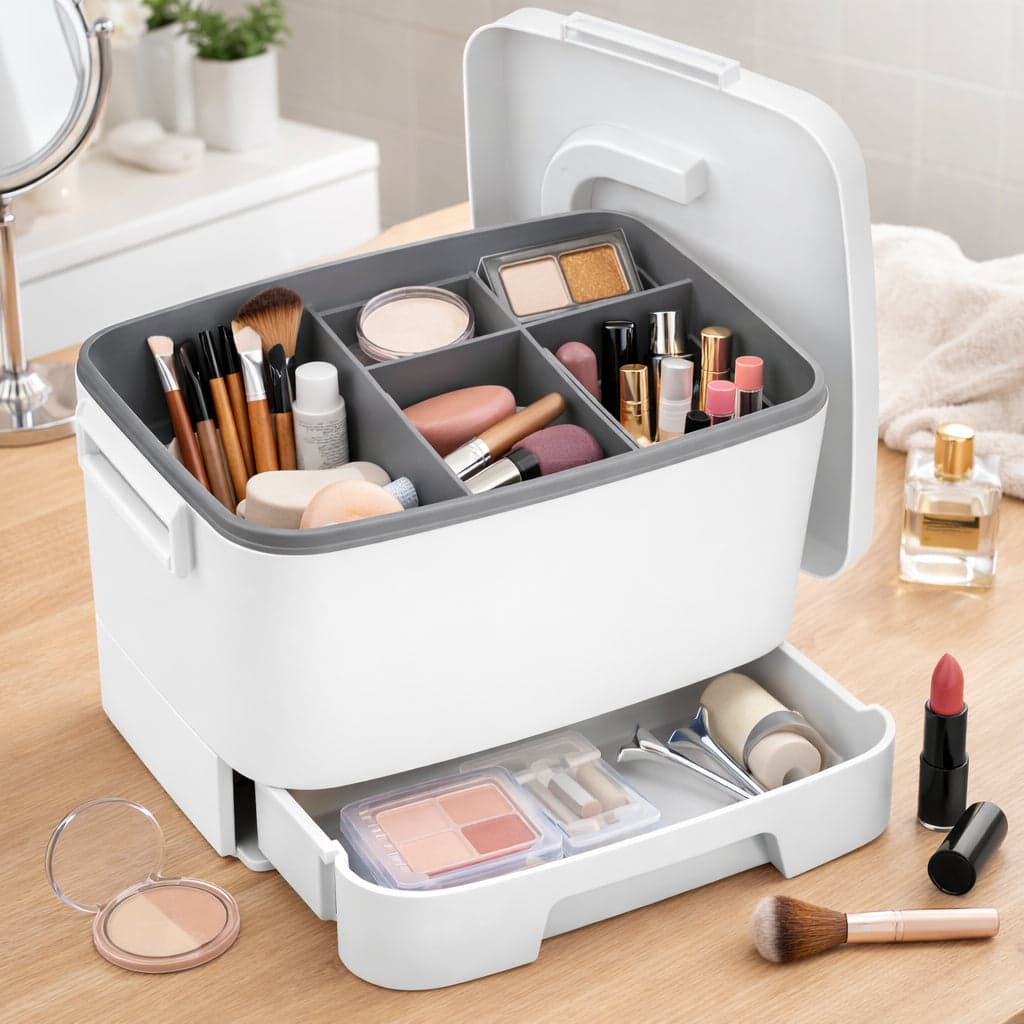 Scatola Porta Medicinali Trucco Abs con Cassetto Organizer Multiuso 33x23x23 cm in Cassettiere Danyx - Casoria, commercioVirtuoso.it