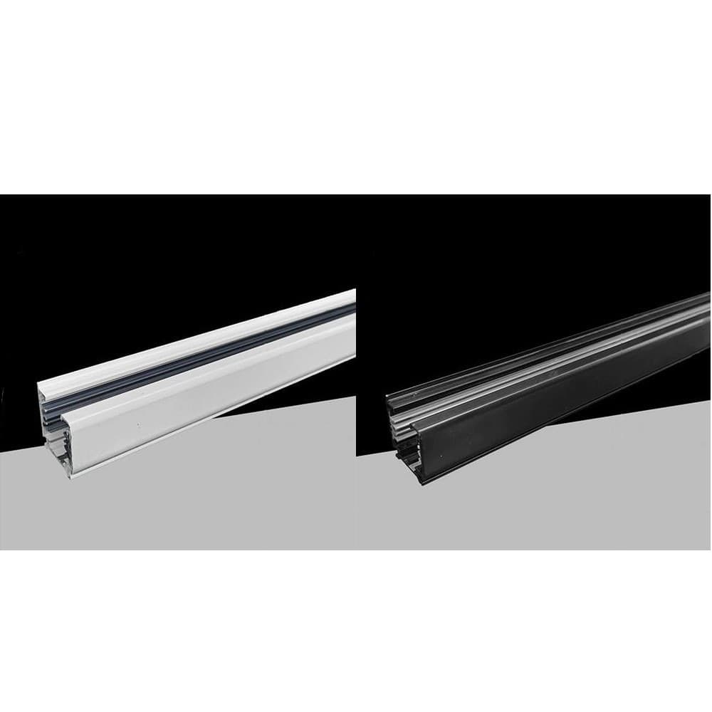 BINARIO TRIFASE BIANCO NERO DA 2 METRI SISTEMA DI ILLUMINAZIONE FARETTO GF016-2M in Faretti da soffitto Trade Shop italia - Napoli, commercioVirtuoso.it