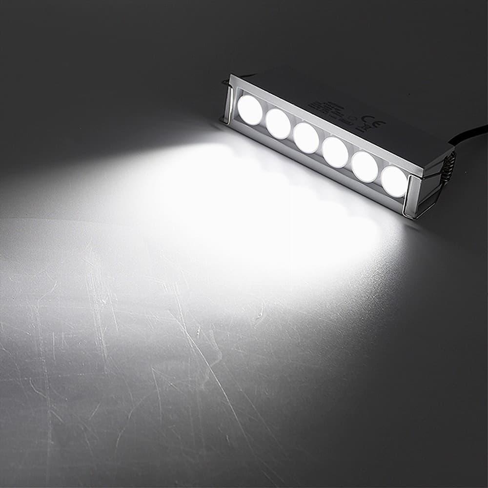 FARETTO LED RETTANGOLARE DA INCASSO BIANCO 11W LUCE CALDA NATURALE FREDDA XTD-6-B in Faretti da soffitto Trade Shop italia - Napoli, commercioVirtuoso.it