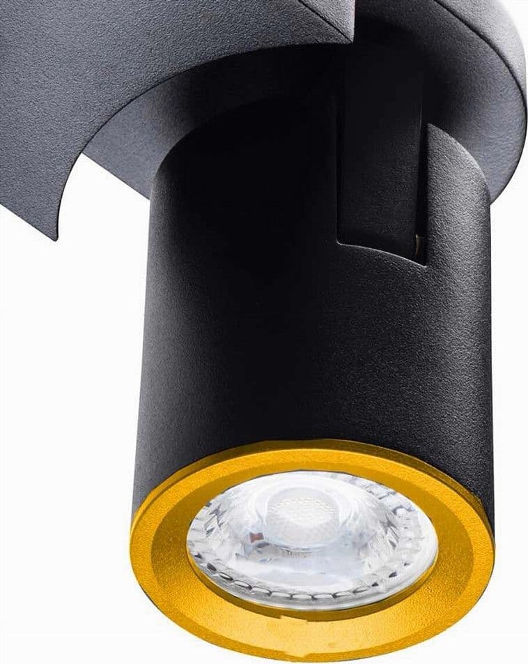 APPLIQUE 2 DIFFUSORI ORIENTABILE SOFFITTO PARETE LAMPADA GU10 BIANCO NERO TH8802 in Faretti da muro Trade Shop italia - Napoli, commercioVirtuoso.it