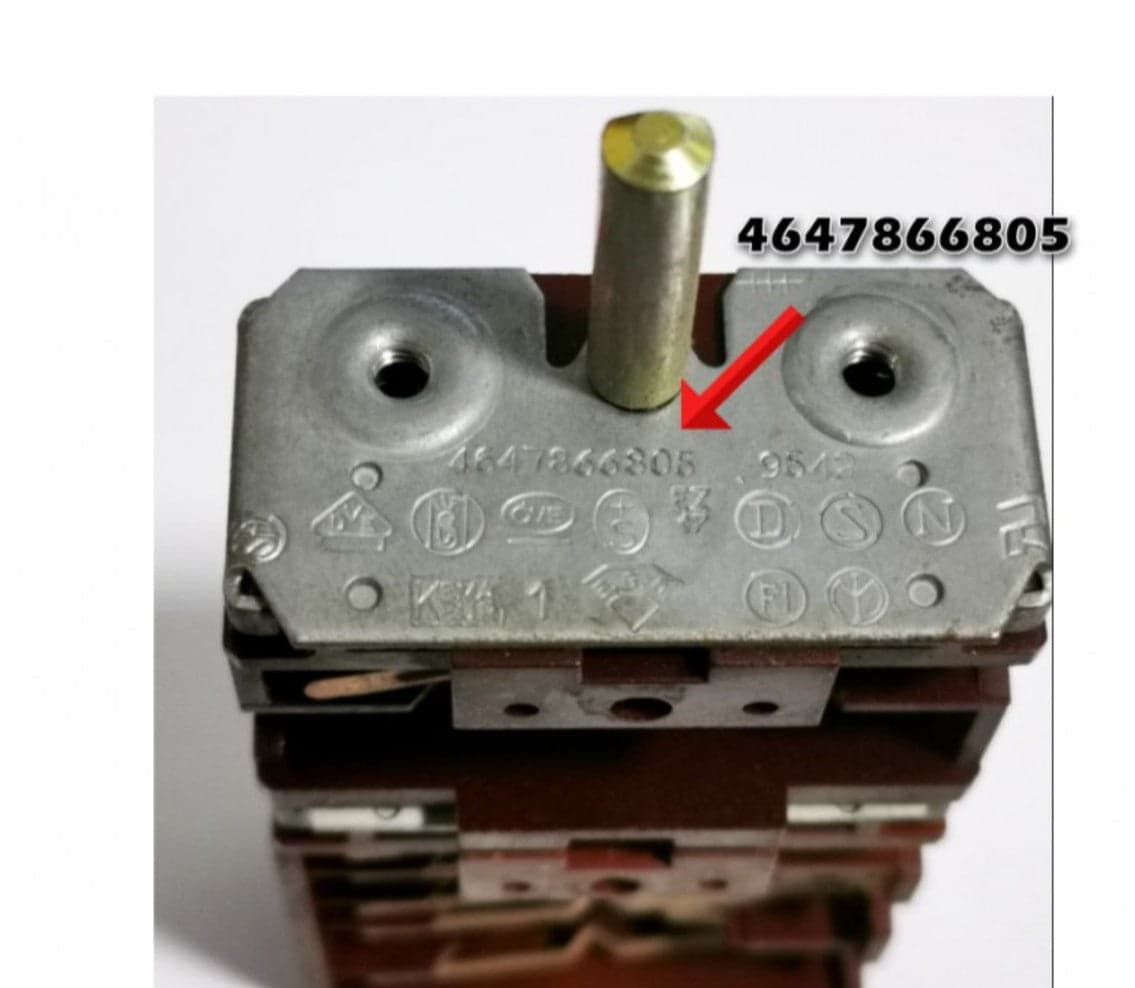 COMMUTATORE FORNO modello EGO 4647866805 PER NARDI / BEKO in prodotto EuroStore07 - Alatri, commercioVirtuoso.it