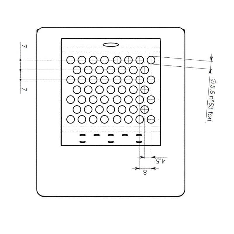 Assieme cestello braciere per stufe a pellet 14809003 in Accessori e parti per riscaldamenti Colella Ricambi - Casoria, commercioVirtuoso.it