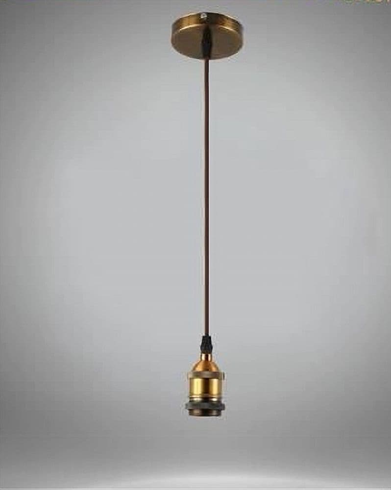 LAMPADARIO PORTALAMPADA A SOSPENSIONE PER LAMPADINE E27 PENDENTE 2 METRI E27-2M in Lampade a sospensione Trade Shop italia - Napoli, commercioVirtuoso.it