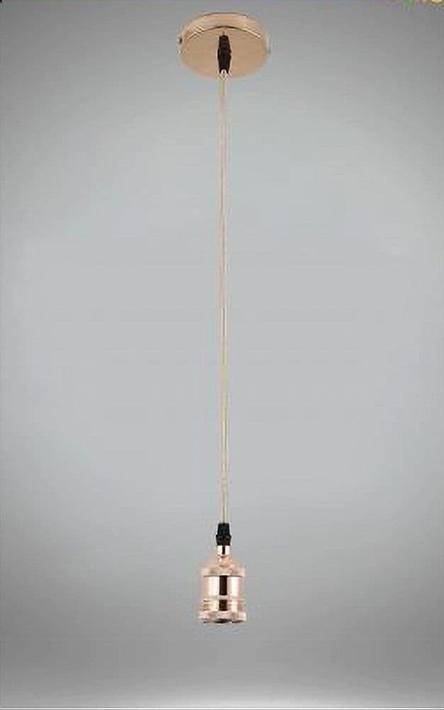 LAMPADARIO PORTALAMPADA A SOSPENSIONE PER LAMPADINE E27 PENDENTE 2 METRI E27-2M in Lampade a sospensione Trade Shop italia - Napoli, commercioVirtuoso.it