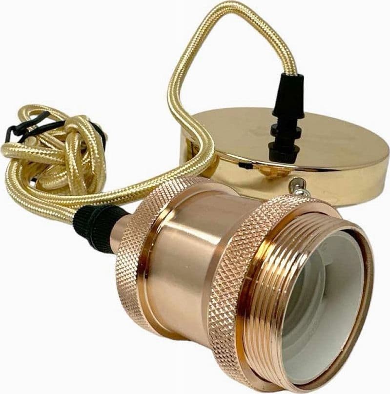 LAMPADARIO PORTALAMPADA A SOSPENSIONE PER LAMPADINE E27 PENDENTE 2 METRI E27-2M in Lampade a sospensione Trade Shop italia - Napoli, commercioVirtuoso.it