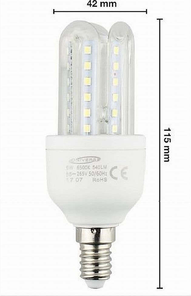 LAMPADINA LED E14 3U 6 WATT LUCE CALDA 3000K FREDDA 6500K NATURALE 4000K 3U-02 in Lampadine a LED Trade Shop italia - Napoli, commercioVirtuoso.it