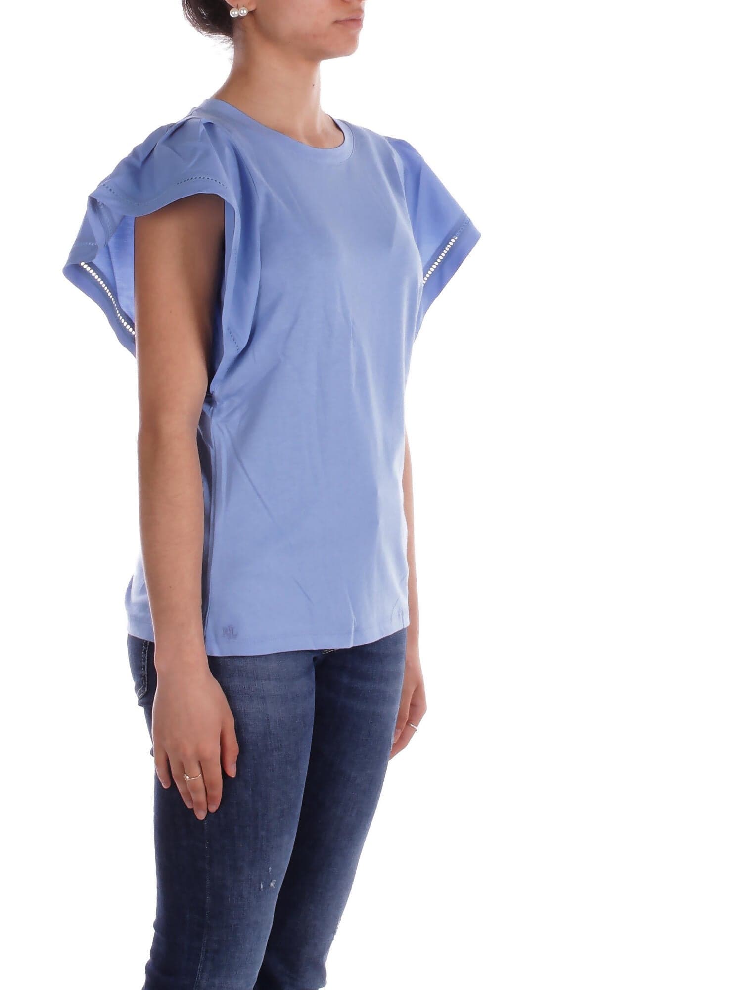 Ralph Lauren Maglie Sky blu da donna in T-shirt Drestige - Casamassima, commercioVirtuoso.it