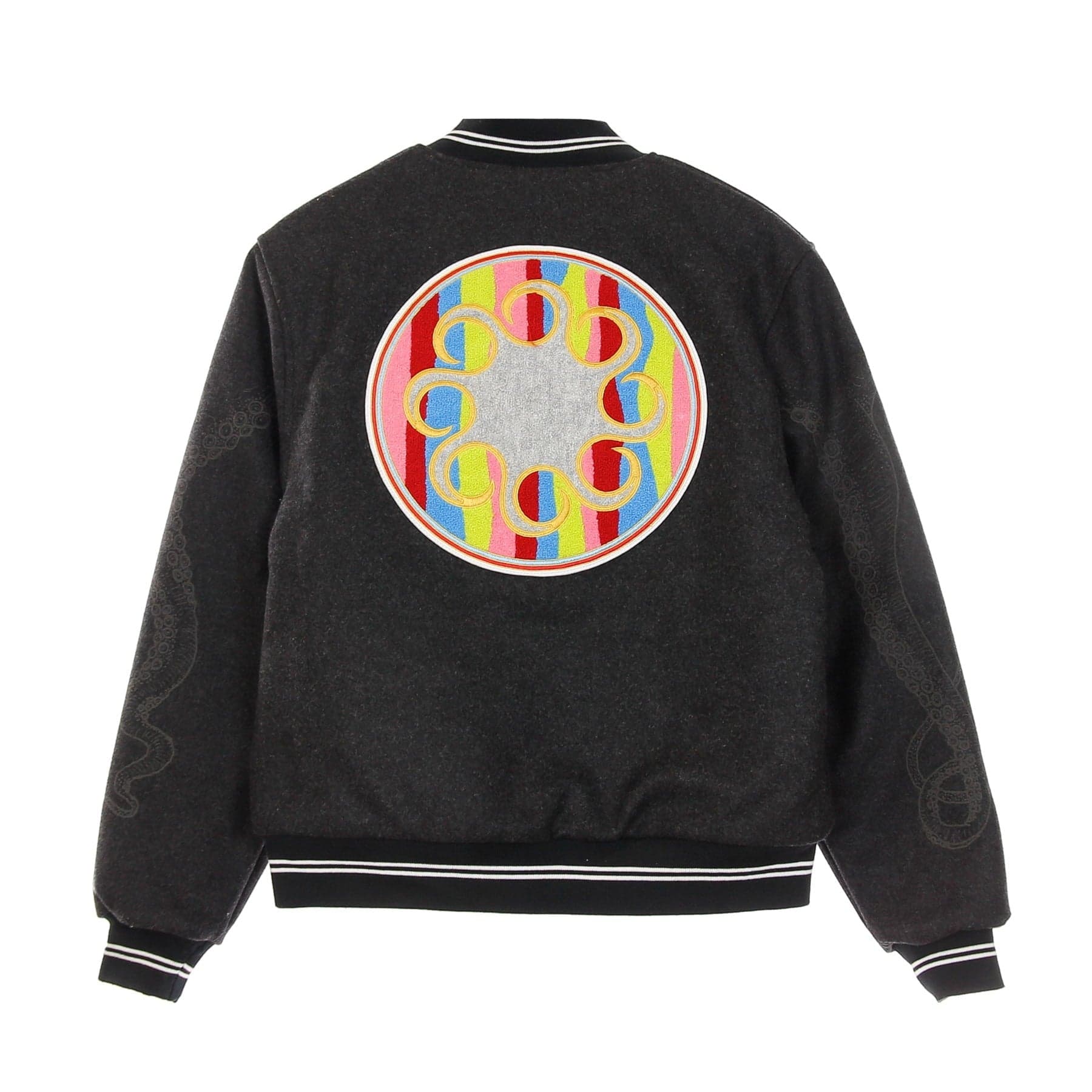 OCTOPUS Giubbotto College Uomo Legacy Patch Dark Grey da uomo in Giacche Drestige - Casamassima, commercioVirtuoso.it