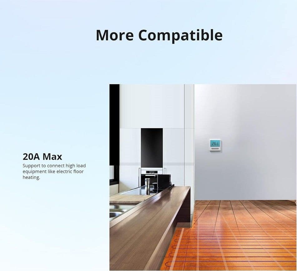 INTERRUTTORE RILEVAMENTO TEMPERATURA UMIDITÀ THR320 TH ORIGIN 20A SONOFF SMART WIFI in Termoregolatori Trade Shop italia - Napoli, commercioVirtuoso.it