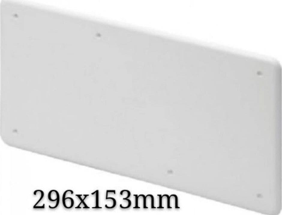 COPERCHIO RICAMBIO CON VITI PER CASSETTA DERIVAZIONE 296X153 MM MISURA 7 FG10317 in Scatole di derivazione Trade Shop italia - Napoli, commercioVirtuoso.it