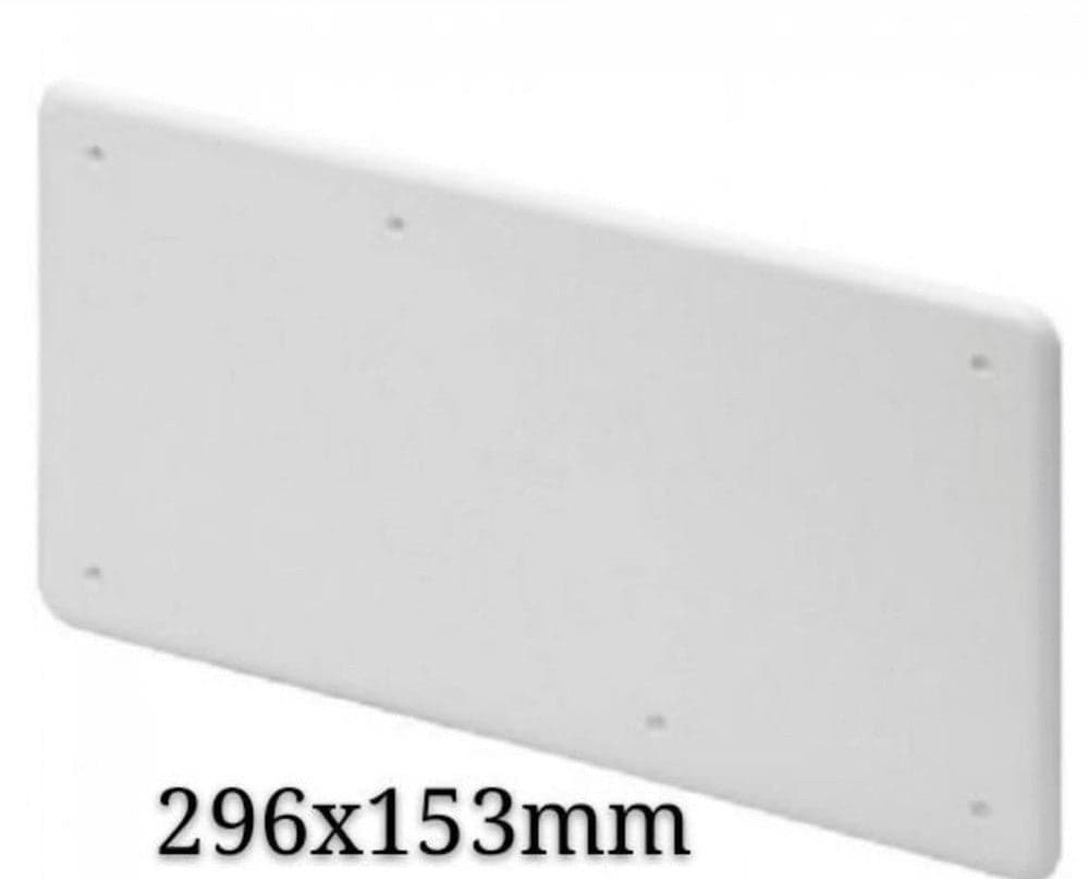 COPERCHIO RICAMBIO CON VITI PER CASSETTA DERIVAZIONE 296X153 MM MISURA 7 FG10317 in Scatole di derivazione Trade Shop italia - Napoli, commercioVirtuoso.it
